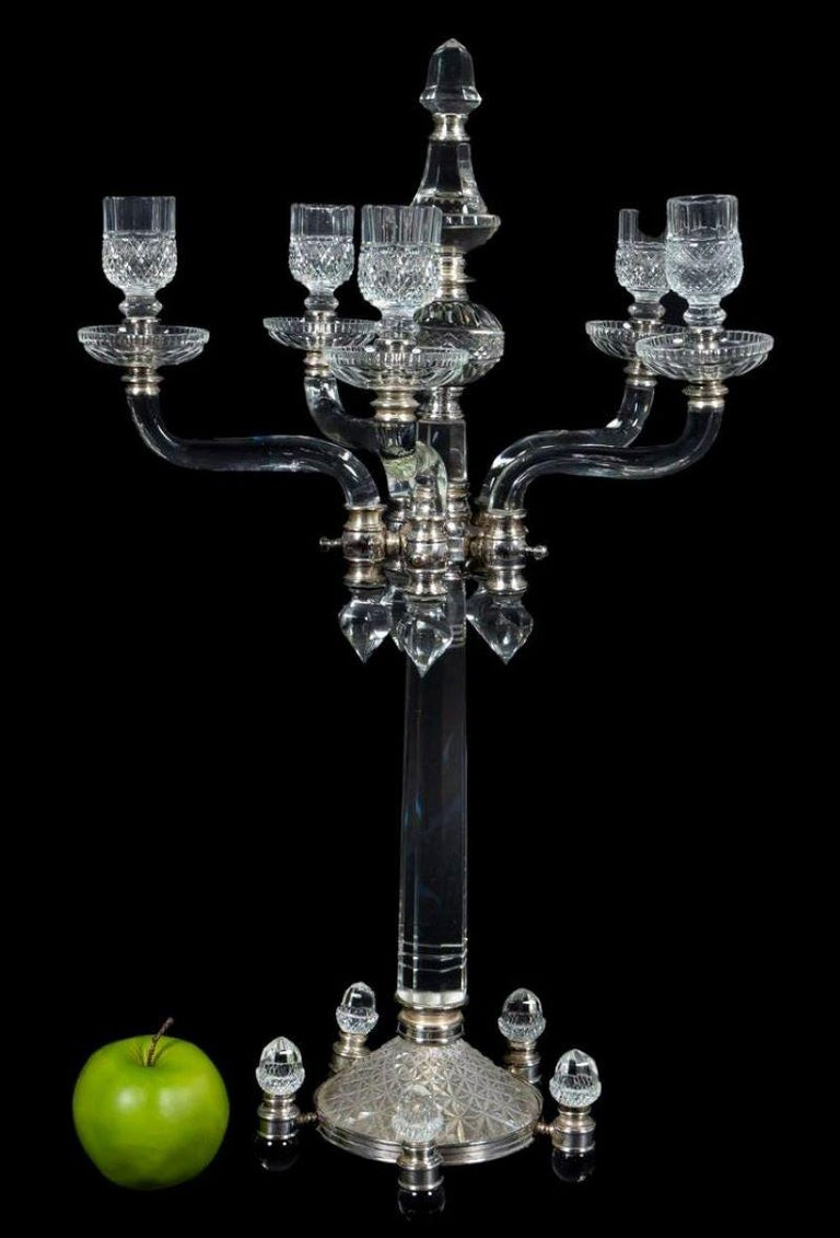 F and C Osler Candelabrum For Sale at 1stDibs
