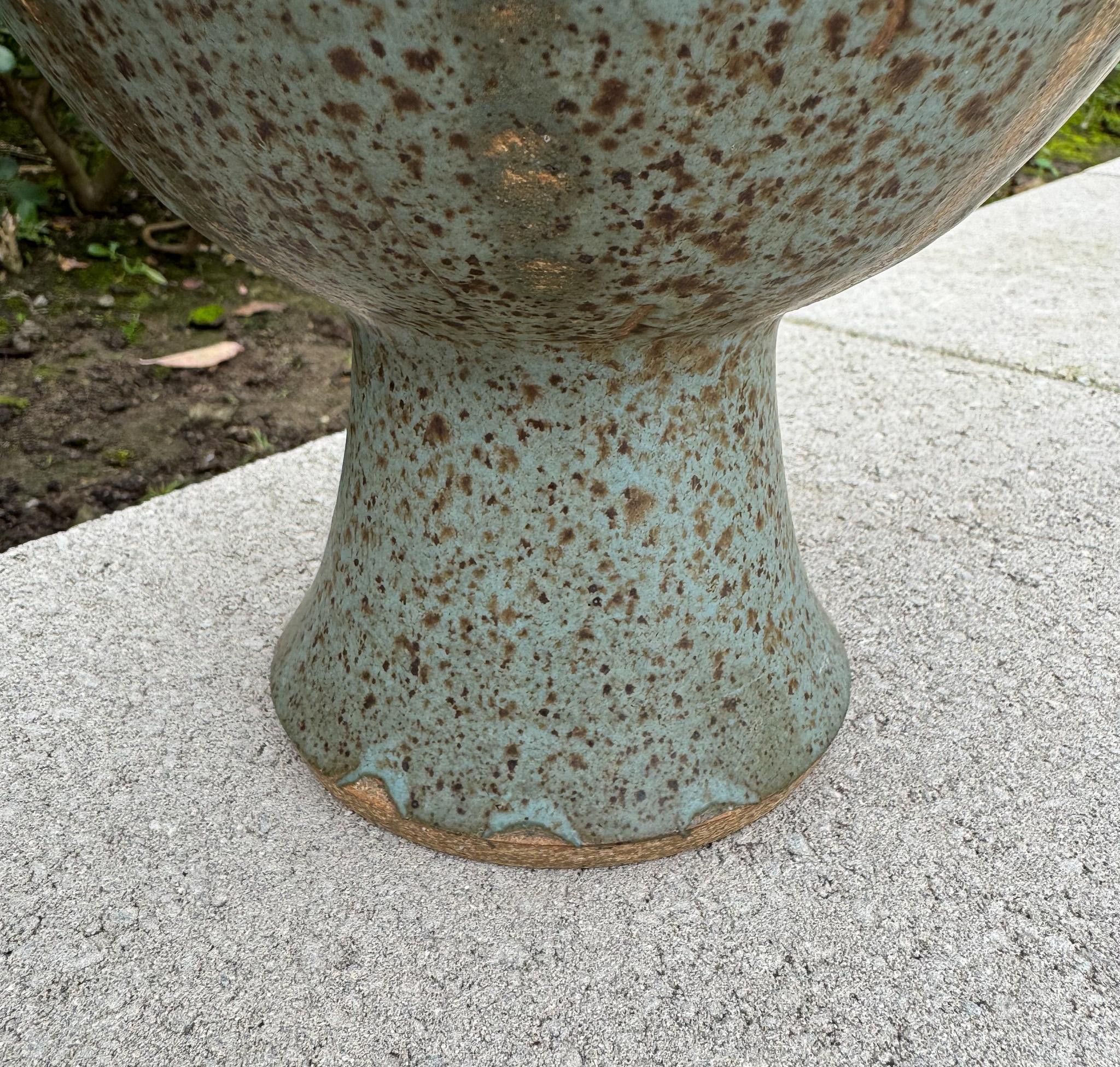 F. Vaso a calice in gres smaltato di Carlton Ball, Stati Uniti, 1960 ca. in vendita 4