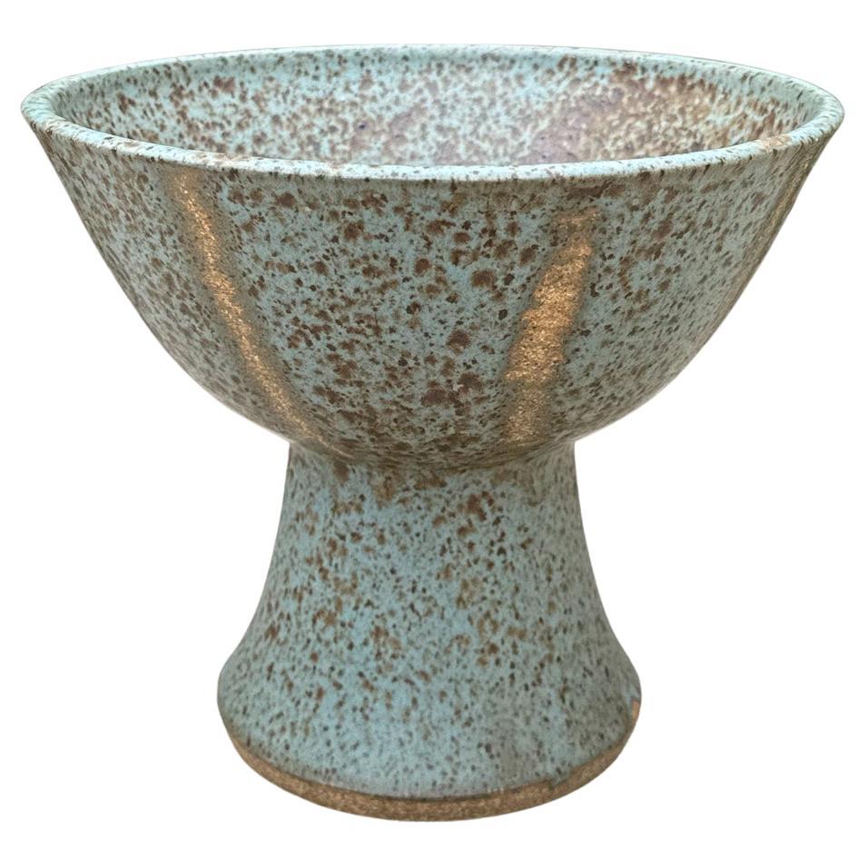 F. Vaso a calice in gres smaltato di Carlton Ball, Stati Uniti, 1960 ca.