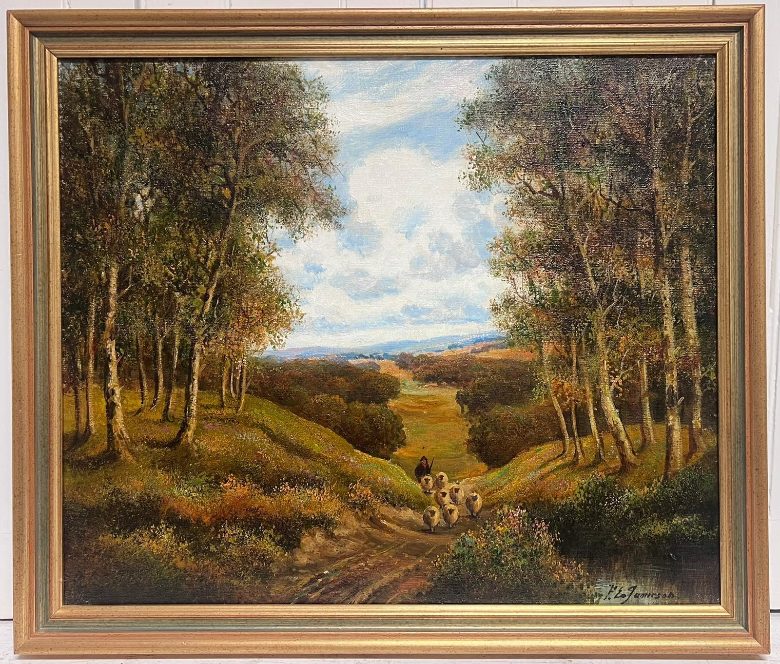 country oil painting