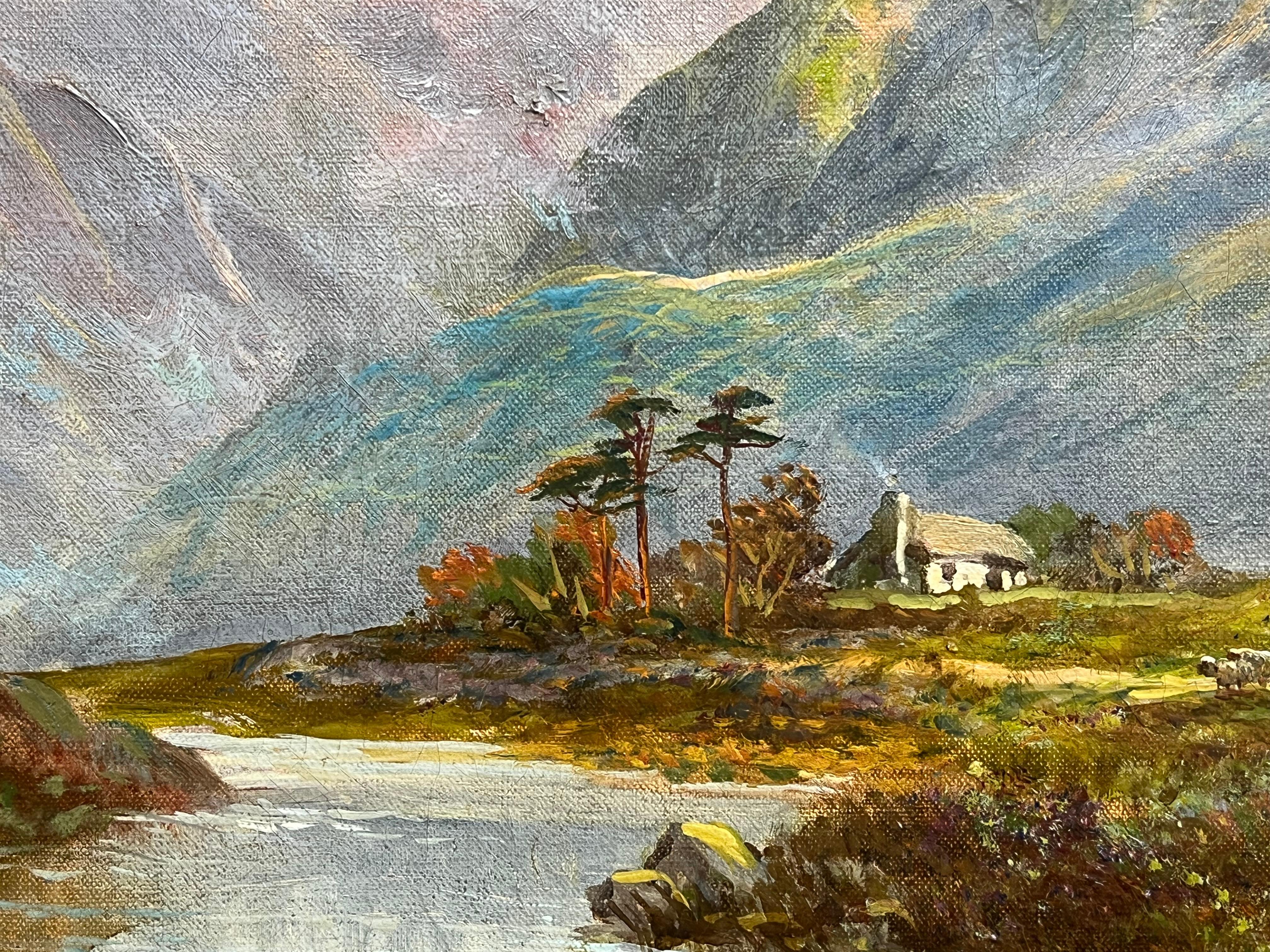 Strathtay Perthshire
firmado por F. E. Jamieson (británico, 1895-1950)
óleo sobre lienzo, enmarcado
enmarcado: 19,5 x 27 pulgadas
lienzo: 16 x 24 pulgadas
verso de la inscripción
procedencia: colección privada, Reino Unido
estado: El cuadro de F.E.