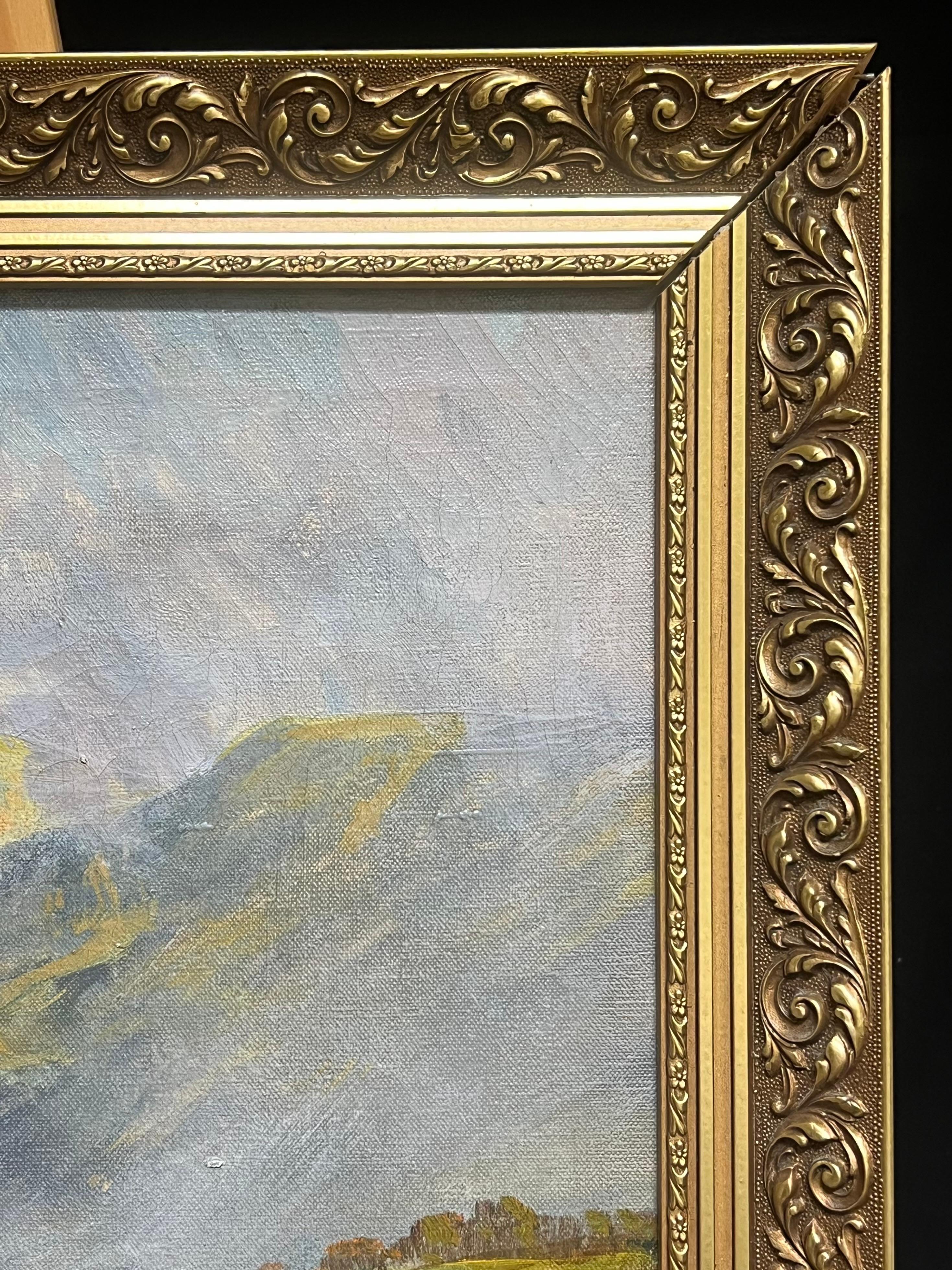 Antigüedades Escocesas Highland Mountain Valley River & Cottage Strathtay Perthshire en venta 3
