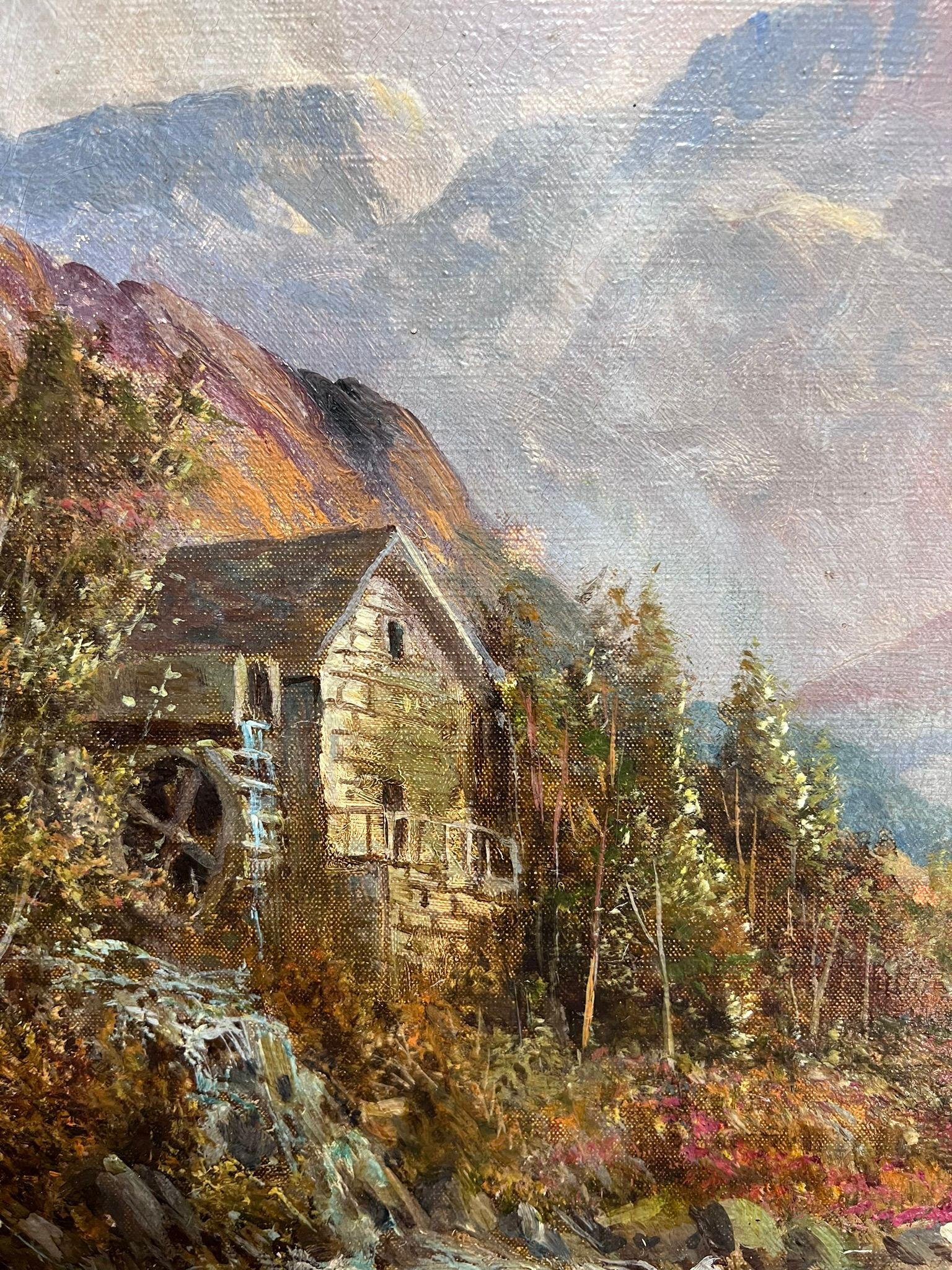 El viejo molino junto al río
firmado por F. E. Jamieson (británico 1895-1950), firmado con seudónimo de artista
óleo sobre lienzo, enmarcado
enmarcado: 21 x 24,5 pulgadas
lienzo: 18 x 22 pulgadas
procedencia: colección privada, Francia
estado: El