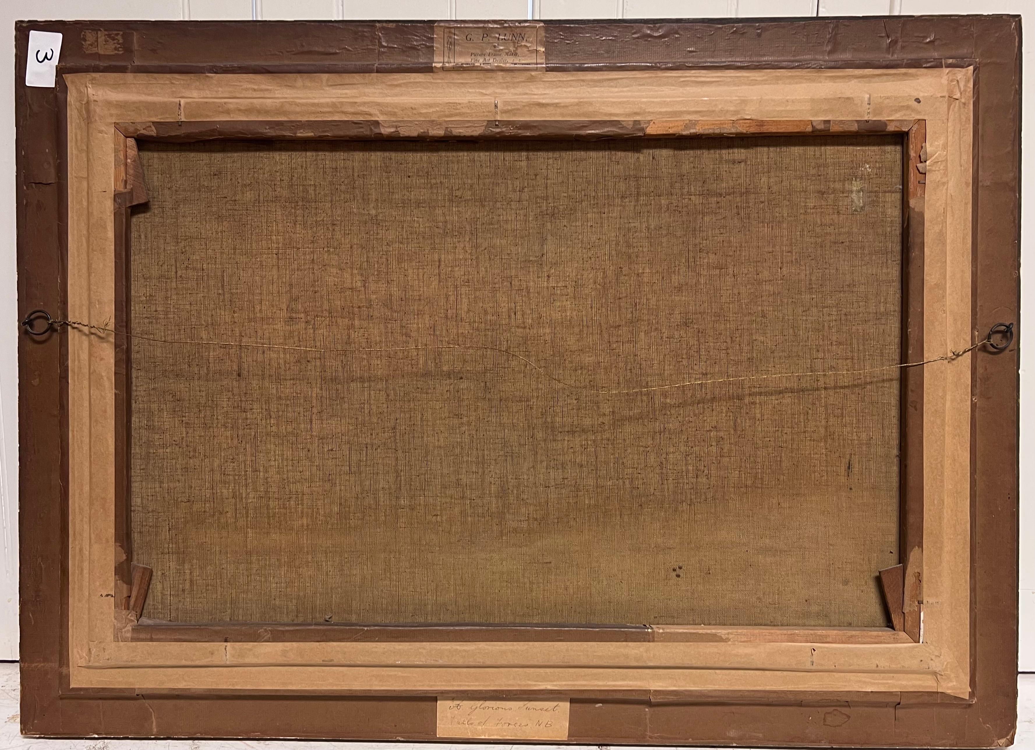 Antiguo cuadro al óleo firmado 