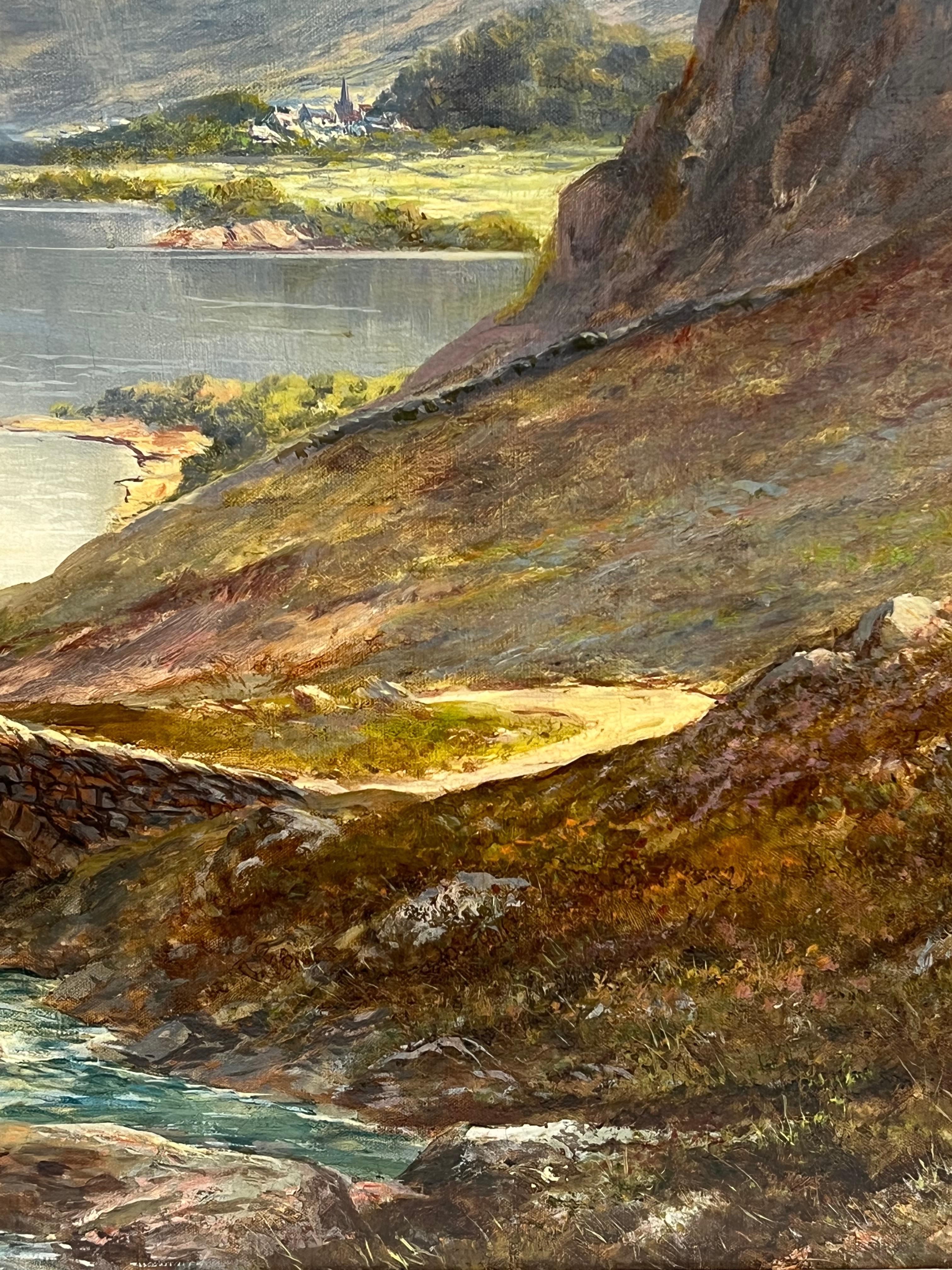El puente de las Highlands
de F. E. Jamieson (británico, 1895-1950)
firmado con el seudónimo del artista 