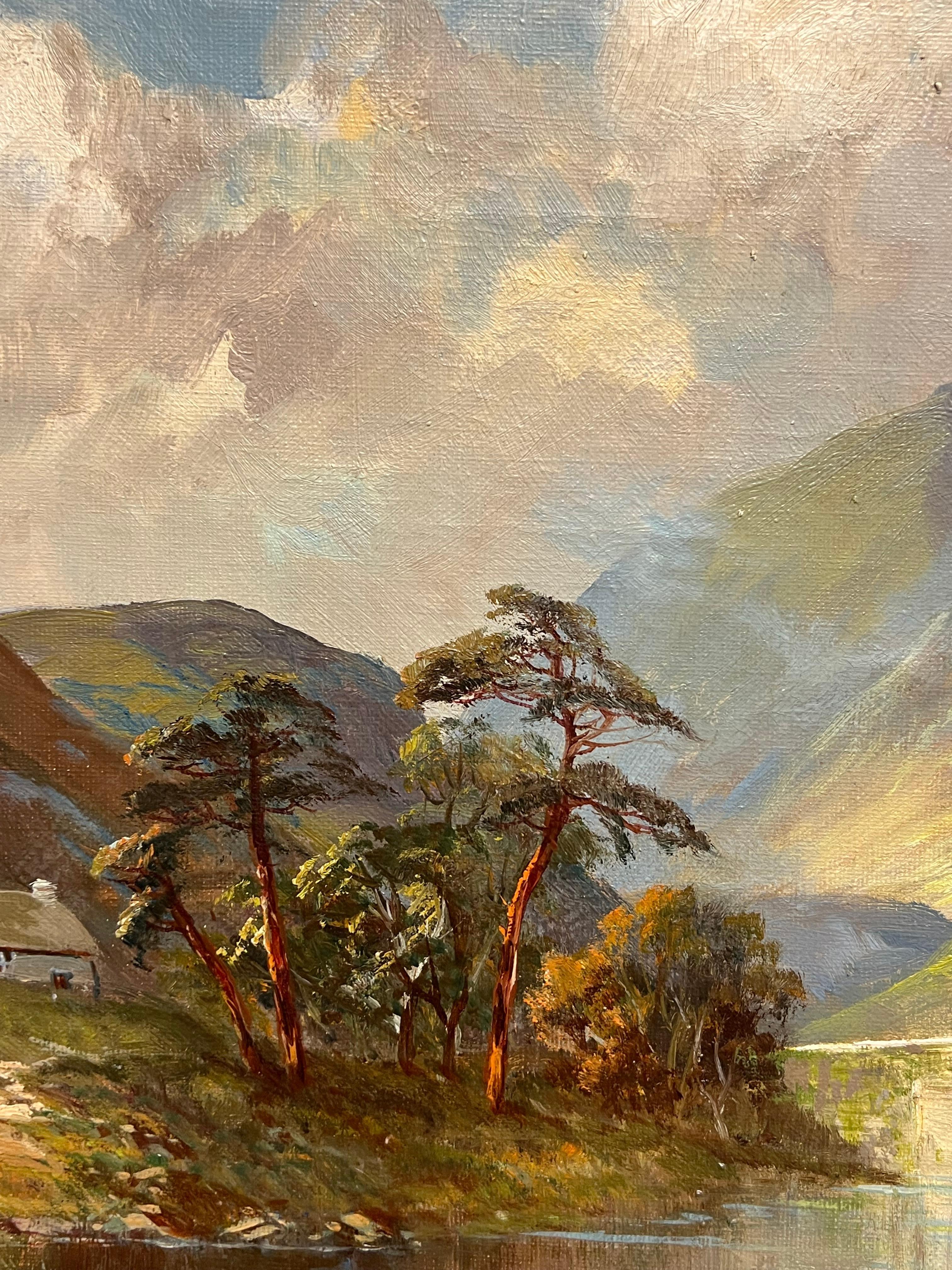 El Puente de Allan, Escocia
firmado por F. E. Jamieson (británico, 1895-1950)
óleo sobre lienzo, sin enmarcar
lienzo: 16 x 24 pulgadas
procedencia: colección privada, Reino Unido
Estado de conservación: El cuadro está en muy buen estado. Los