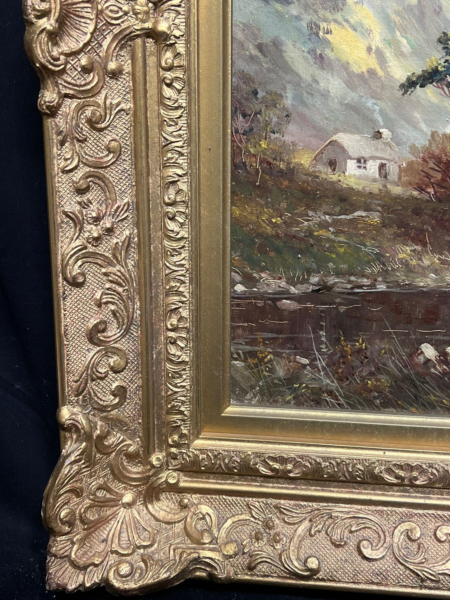 Loch Earn, Perthshire
Antiguo lago escocés de las Highlands
firmado por F. E. Jamieson (británico, 1895-1950)
óleo sobre lienzo, enmarcado
enmarcado: 23 x 30,5 pulgadas
lienzo: 16 x 24 pulgadas
procedencia: colección privada, Reino Unido
estado: El