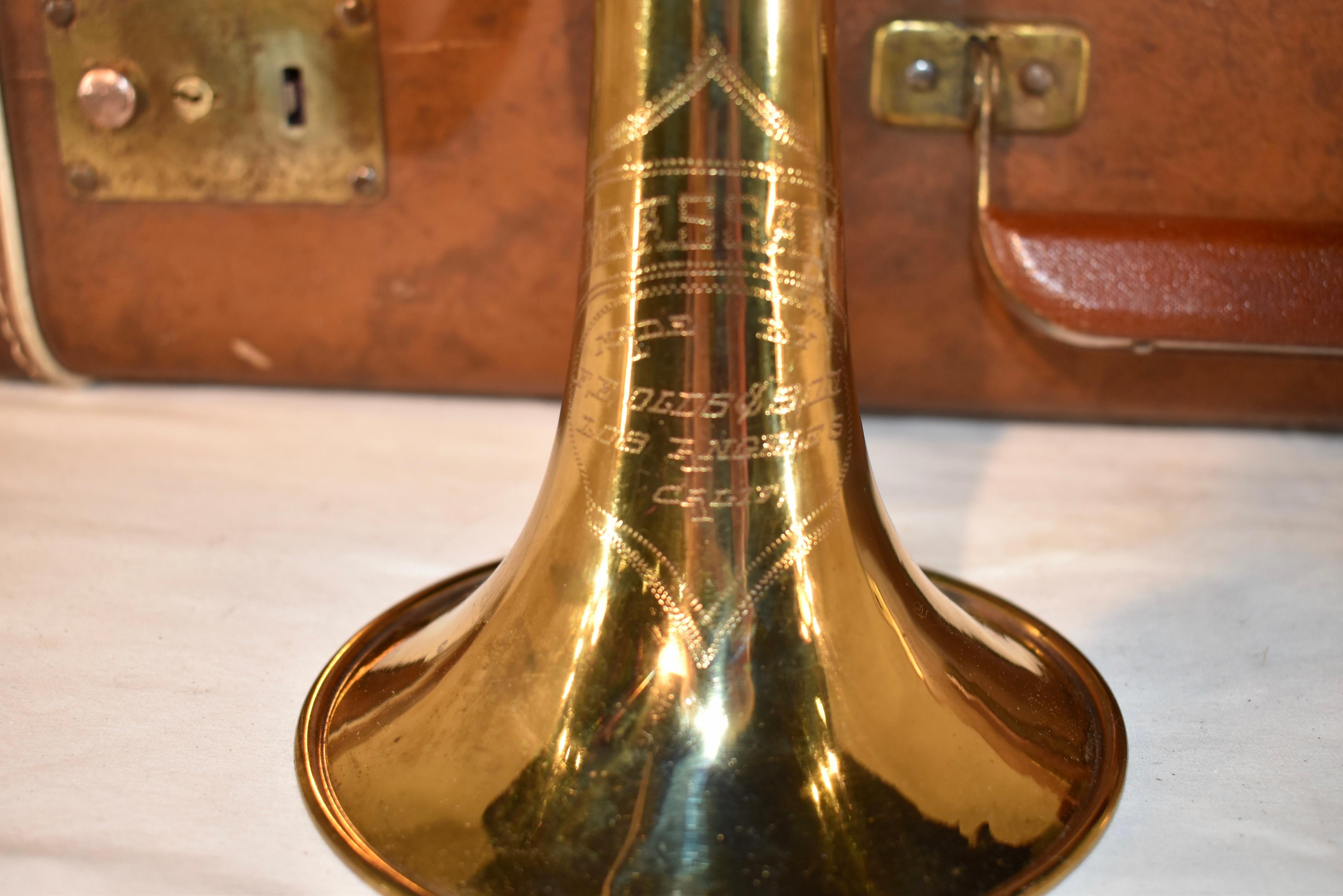 F E Olds & Son Ambassador Trumpet, circa 1952 en vente 4