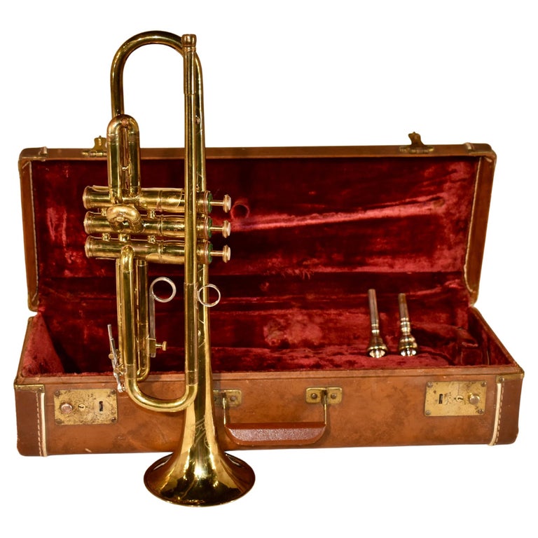 F E Olds and Son Ambassador Trumpet, circa 1952 at 1stDibs