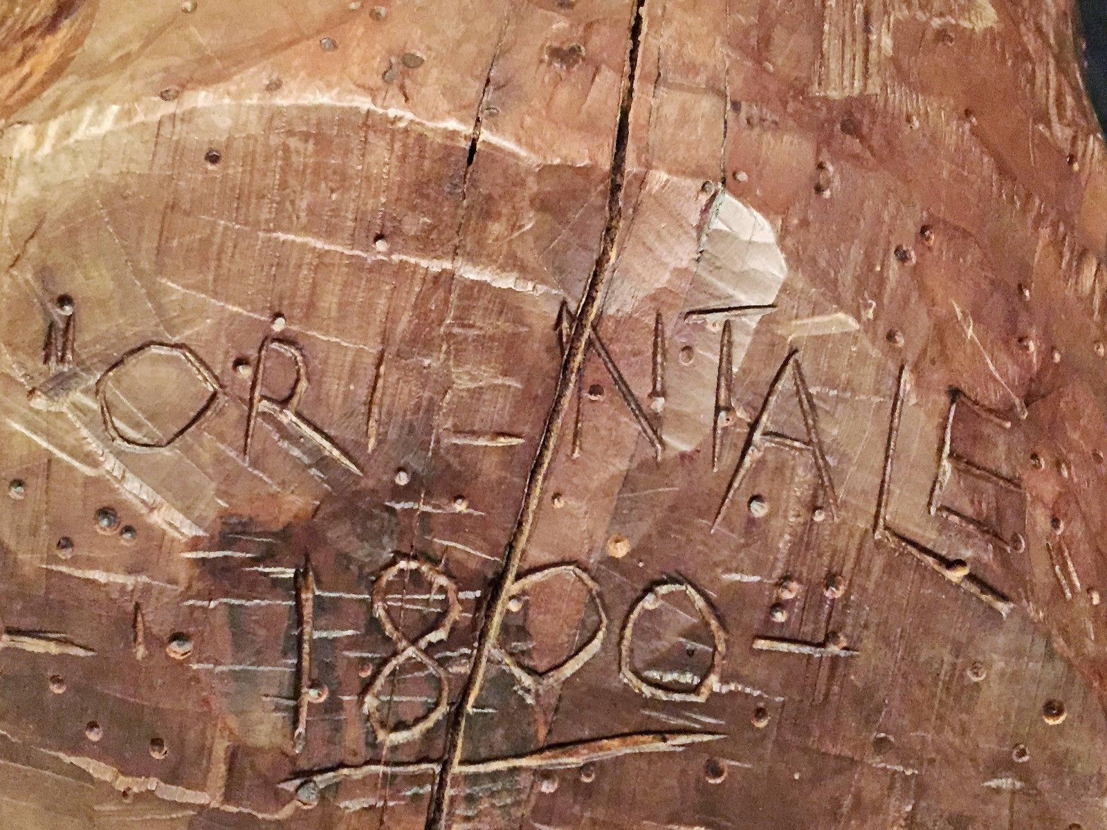 F. Falcone, Orientale, Escultura italiana Art Decó de madera tallada a mano, hacia 1925 principios del siglo XX en venta