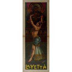 Belle Époque poster by the artist F. Garric - La Yetta