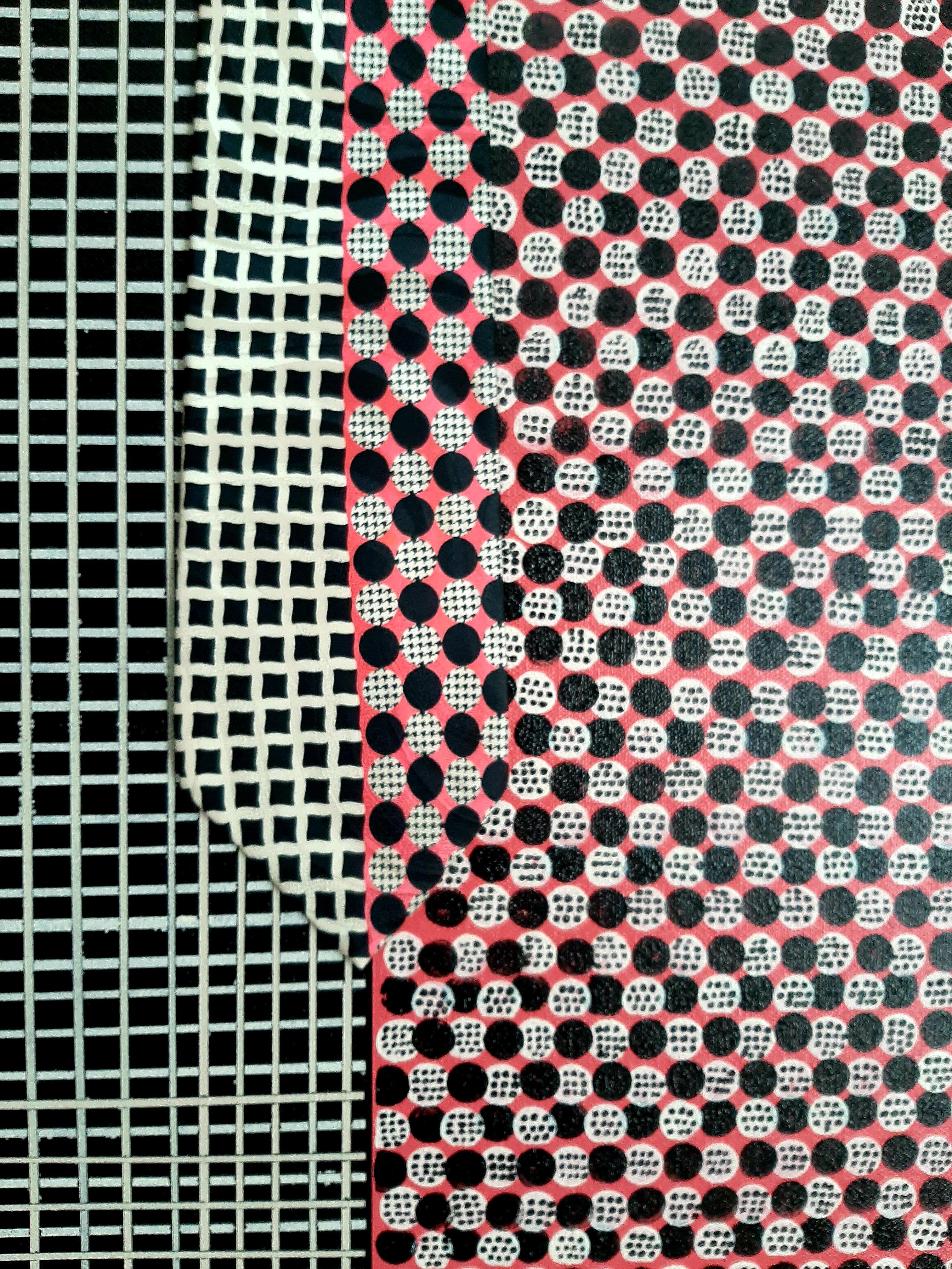 Lavish Grid, Abstract Painting 1