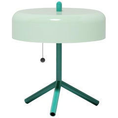 F/K/A Table Lamp in Mint, Opal Green and Asphalt Grey by Jonah Takagi