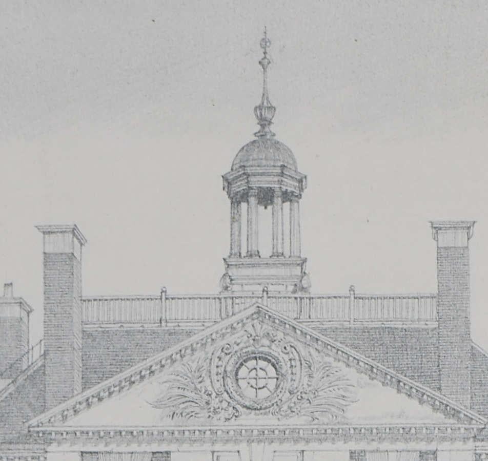 Lady Margaret Hall, Oxford, litografía de F. L. Griggs en venta 1
