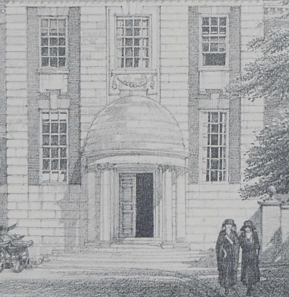 Lady Margaret Hall, Oxford, litografía de F. L. Griggs en venta 3
