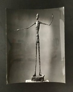F. L. Kenett, « Giacometti », photographie moderniste originale en noir et blanc des années 1950