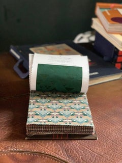 Frank lloyd Wright Schumacher Textile Swatch collection 1986