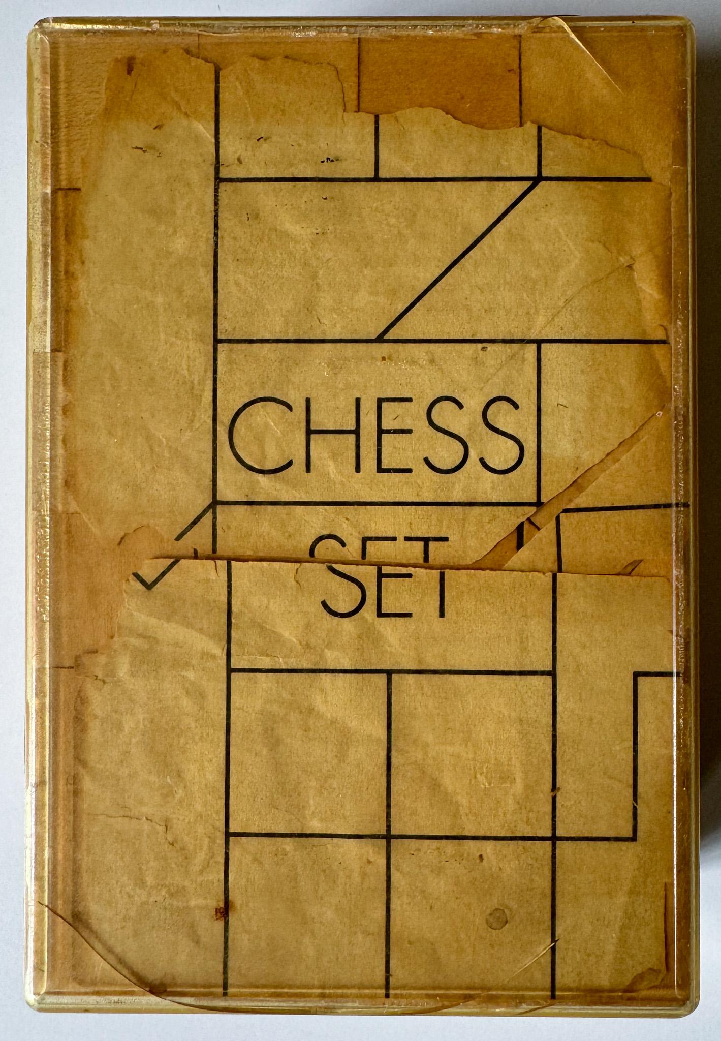 Minimalist F. Lanier Graham Chess Set for MoMA
