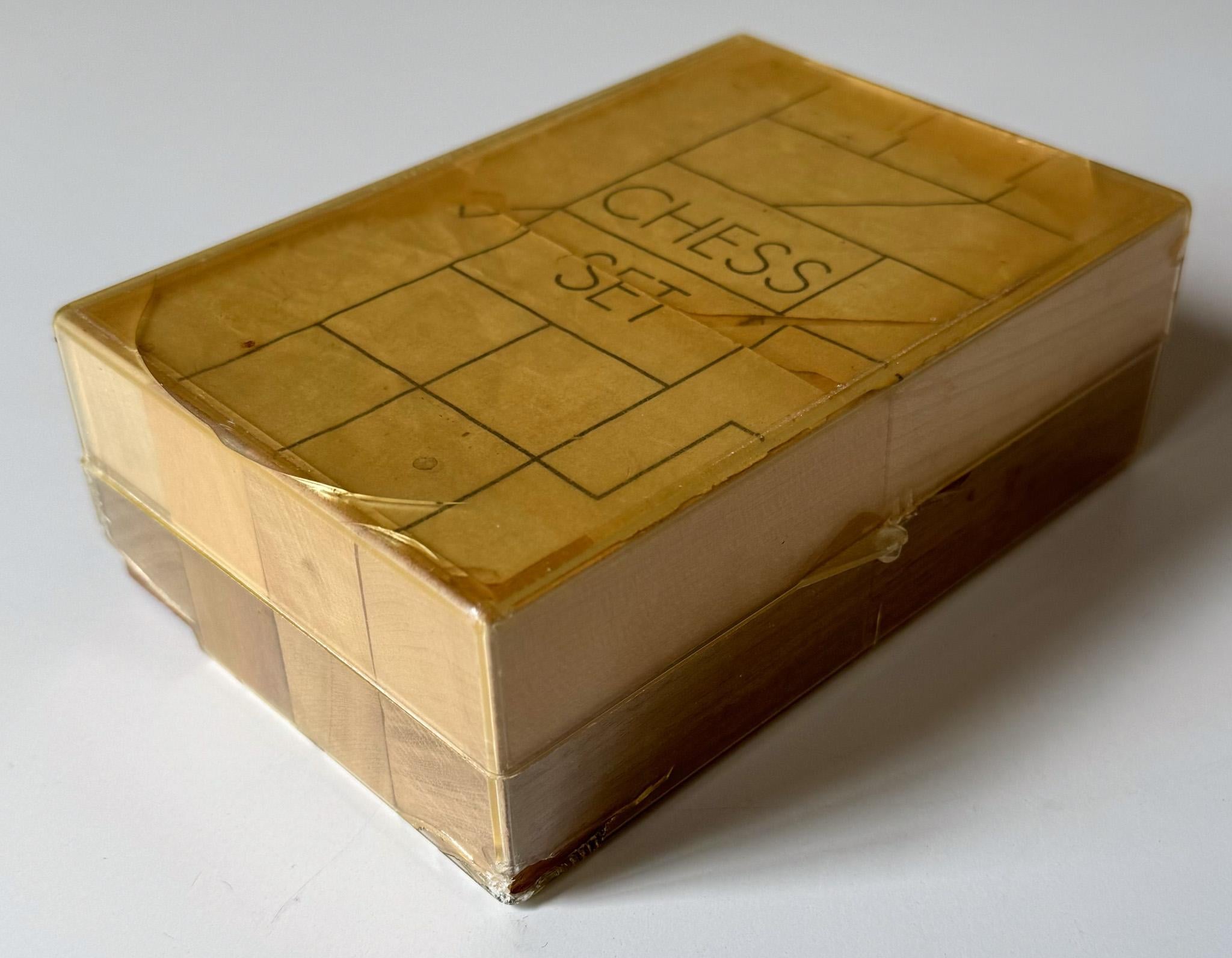American F. Lanier Graham Chess Set for MoMA