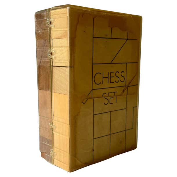 F. Lanier Graham Chess Set for MoMA For Sale at 1stDibs