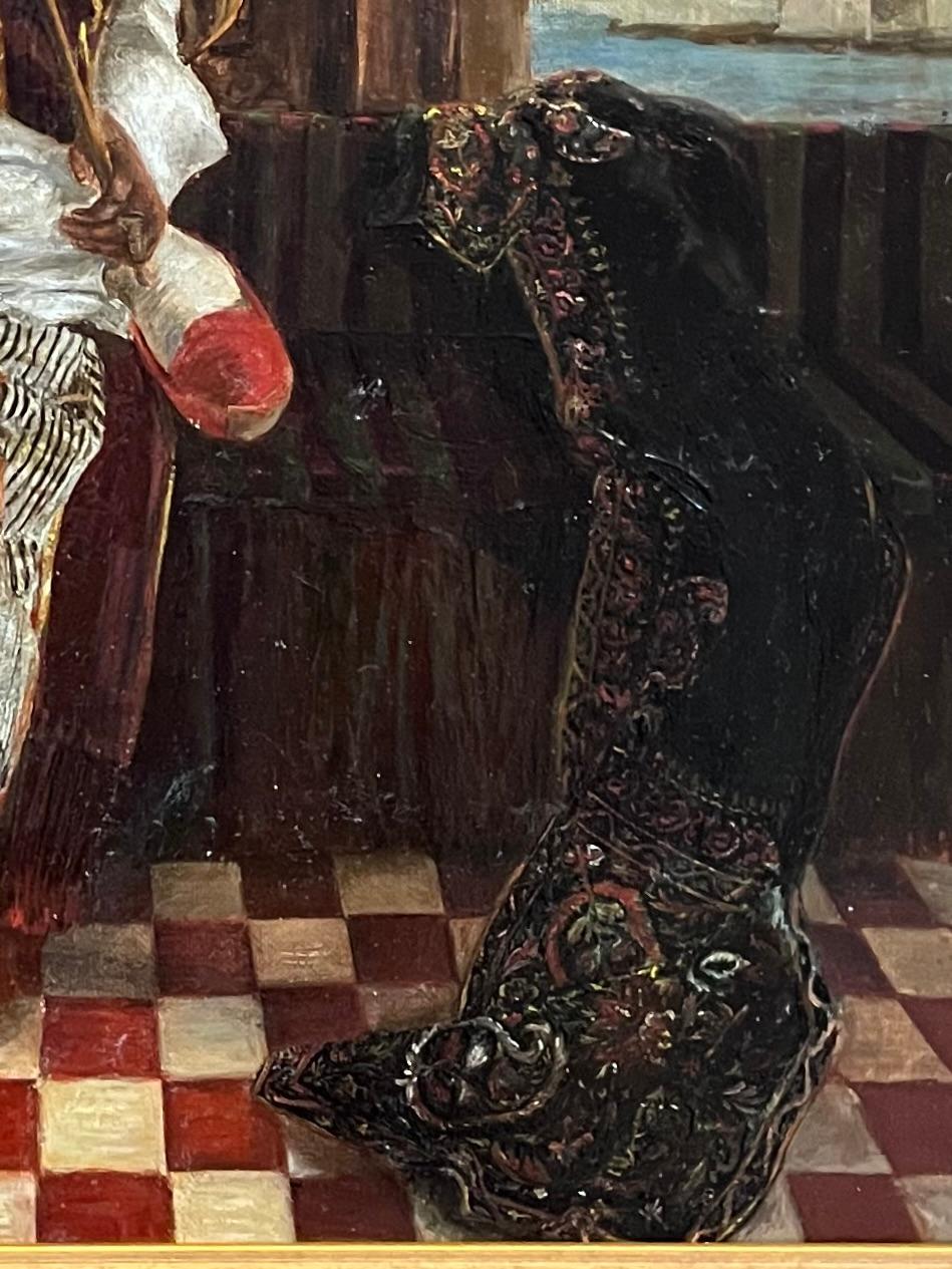 Mid-19th Century F. Leeman, Opium Smoker, 1860 For Sale