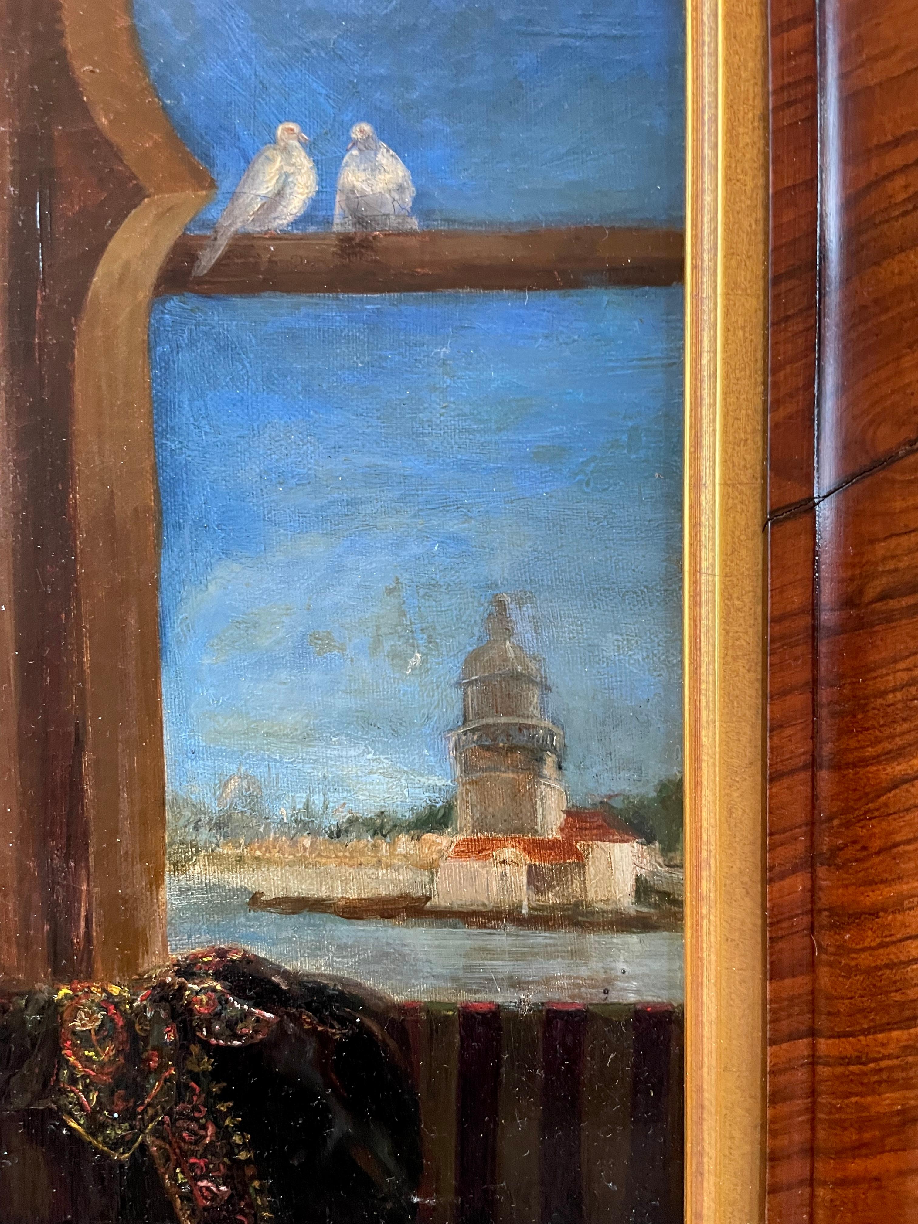 Paint F. Leeman, Opium Smoker, 1860 For Sale