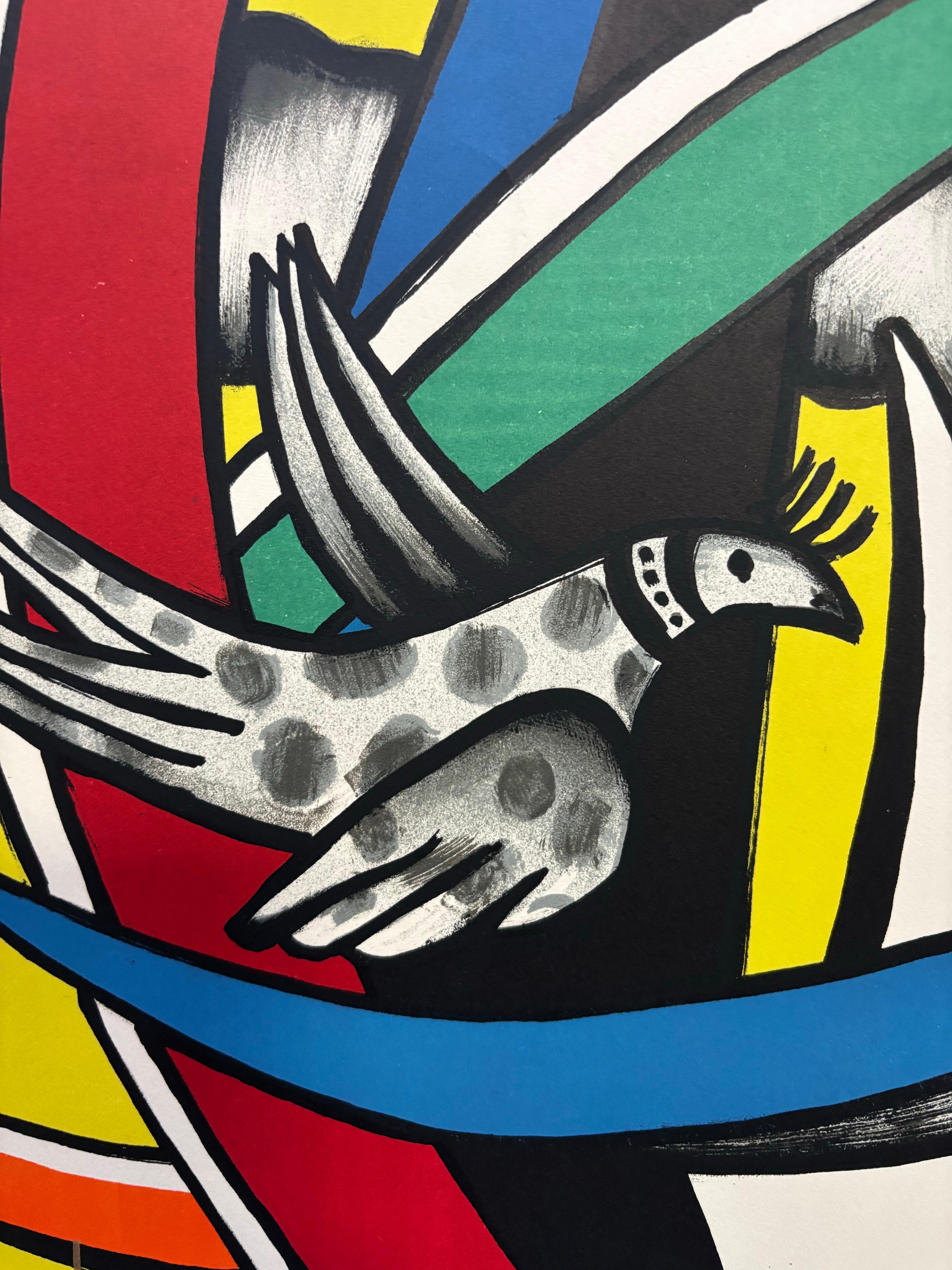 F. Leger 1956 Ausstellungsplakat (Französisch) im Angebot
