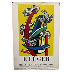 F. Leger 1956 Exhibition Poster