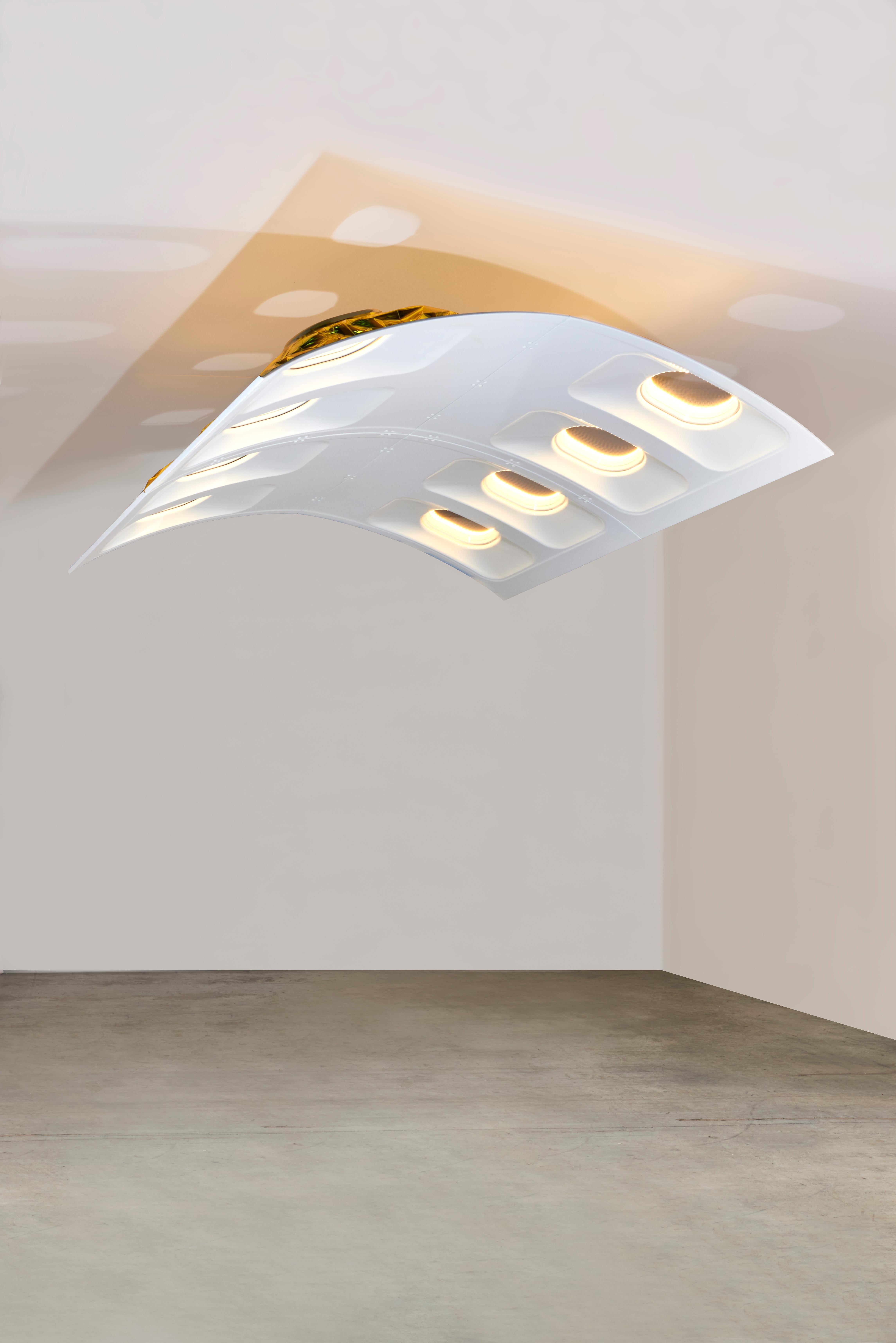 F-Light - Monumental & Modular Suspension Light, Airbus Design Aviation Coudamy 2