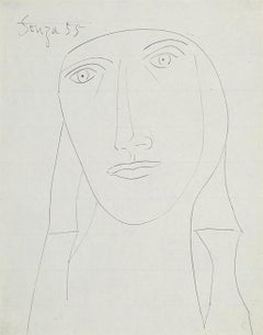 Untitled, Ink on Paper by Indian Modern Artist "In Stock"