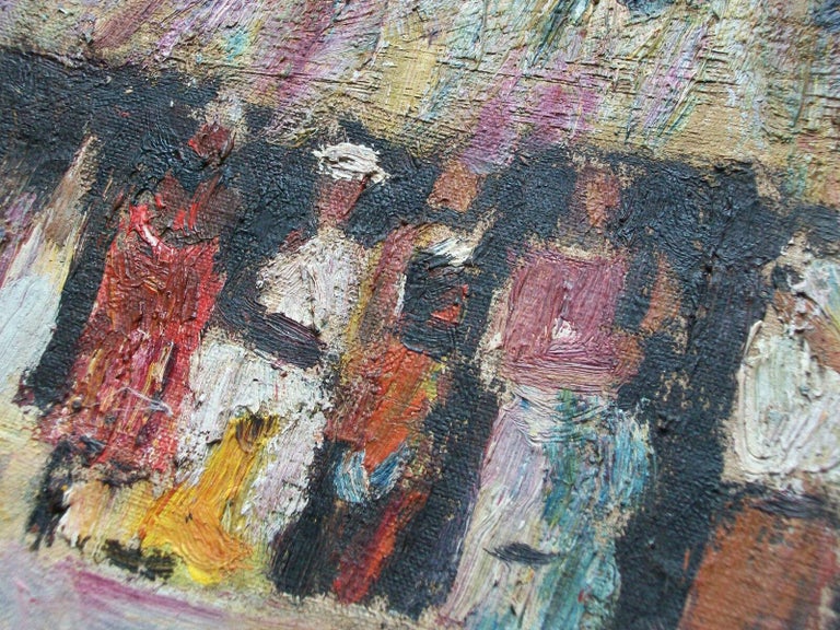 F. Njiraini, 'Anger I Go', Oil Painting on Canvas, Kenya, circa 1970's