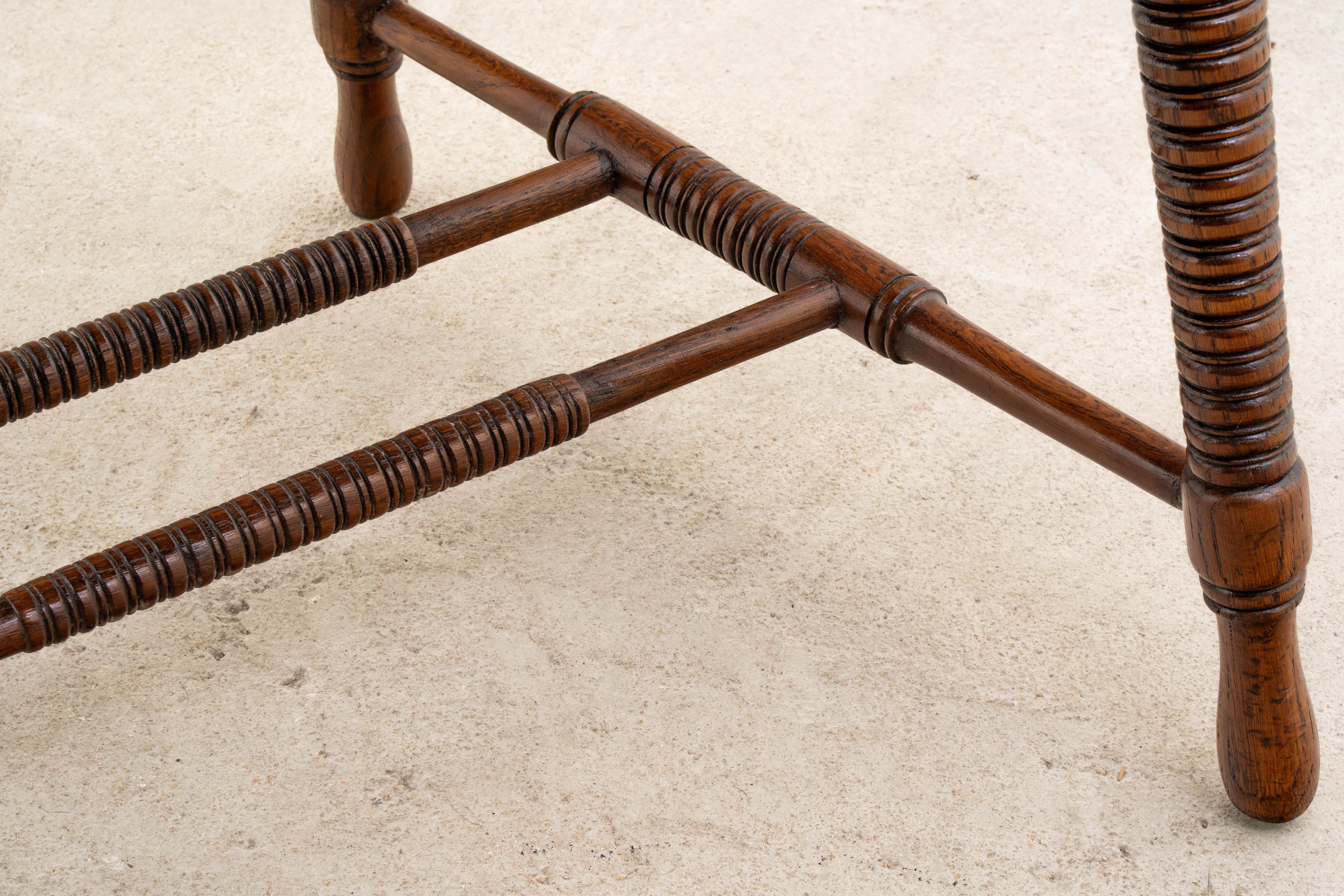 F. O. Schmidt - Adolf Loos - Armchair - Bureau Chair - Leather, Oak For Sale 14