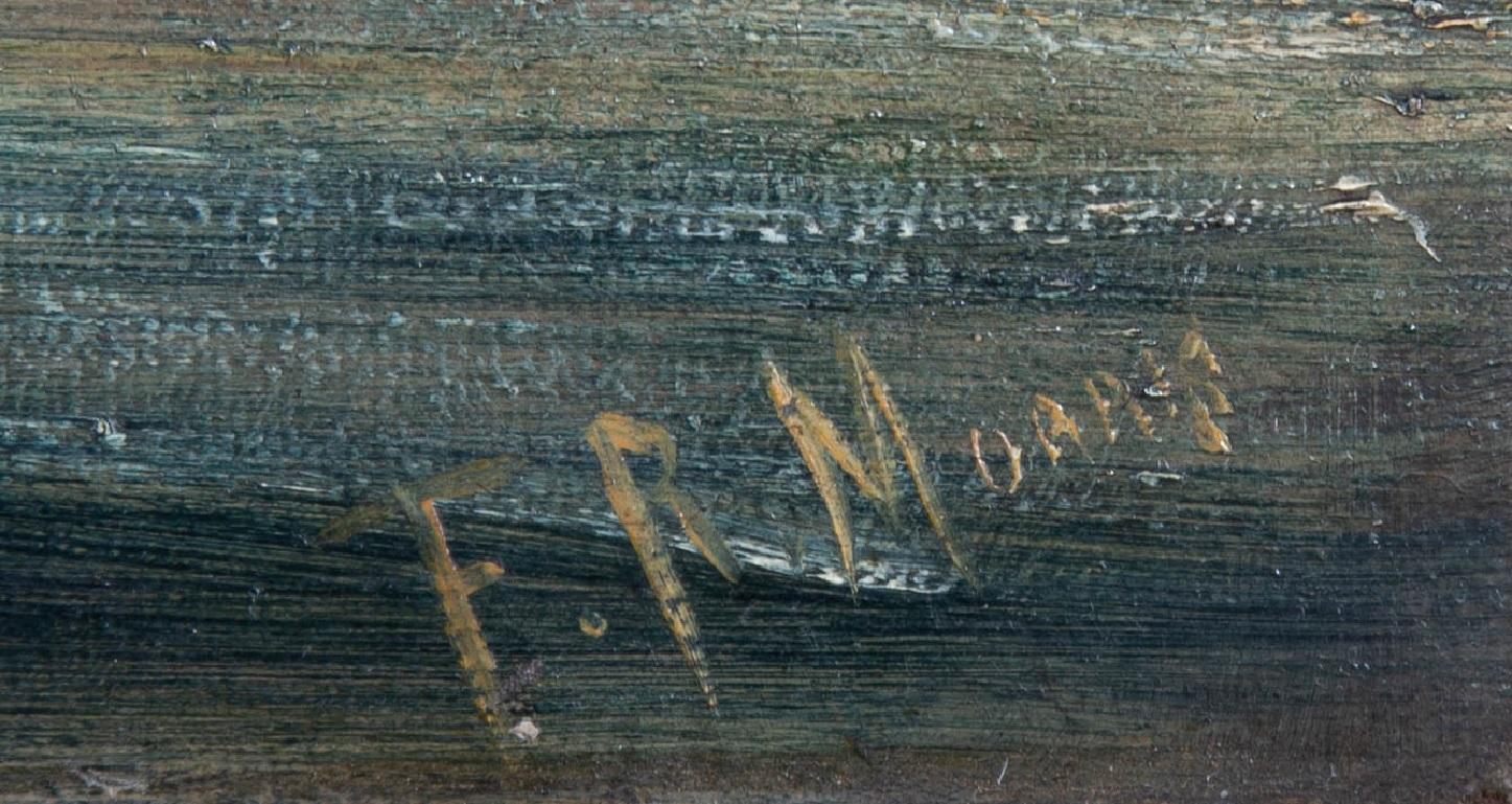 F. R. Morris – Ölgemälde, „The Hillside“, 20. Jahrhundert im Angebot 4