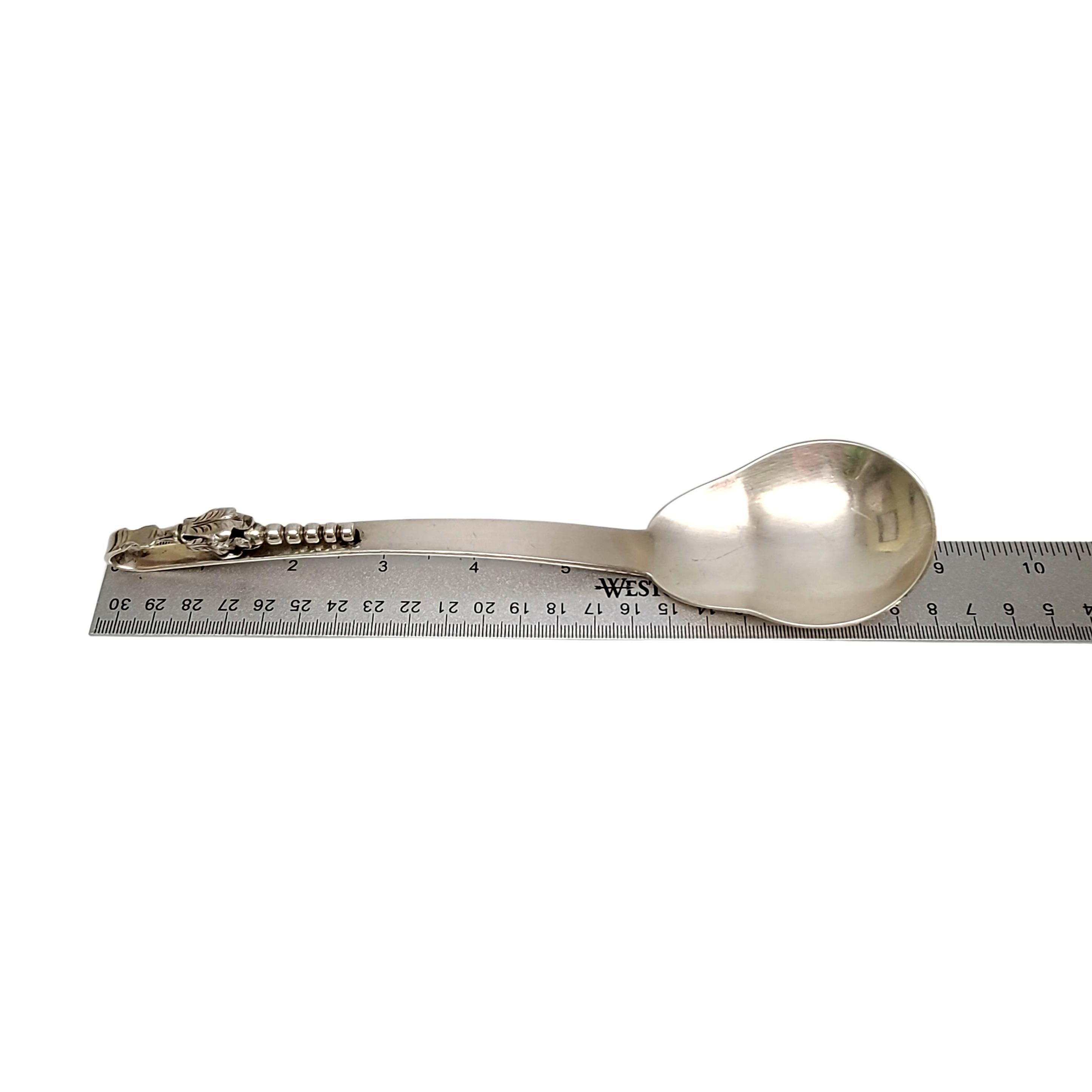 Women's or Men's F. Ramirez Mexico Sterling Silver Blossom Serving Spoon