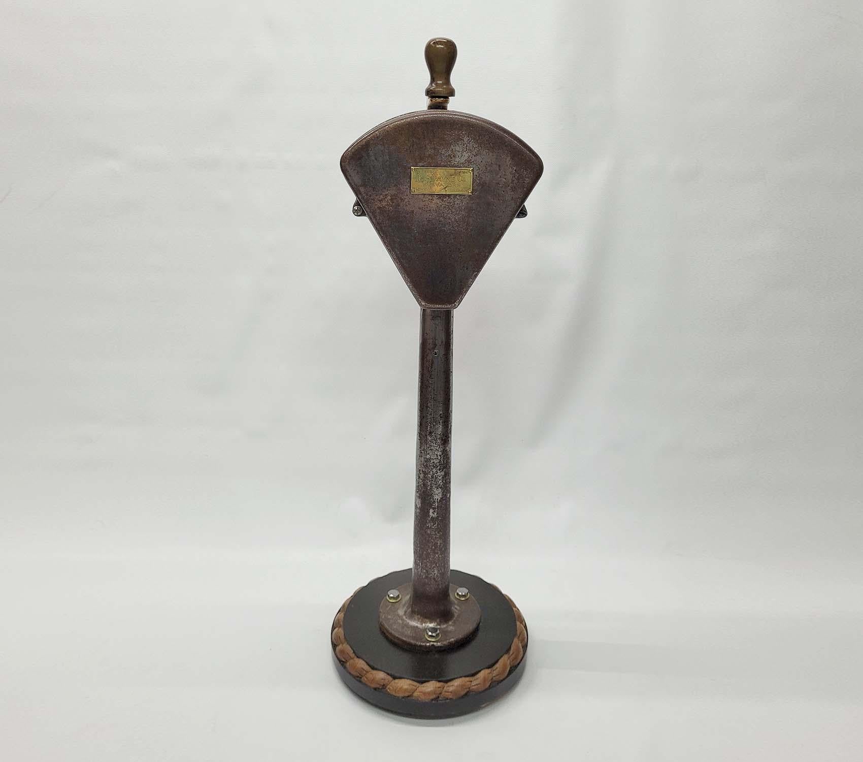 Early 20th Century F. S. Payne Elevator Car Control Pedestal For Sale