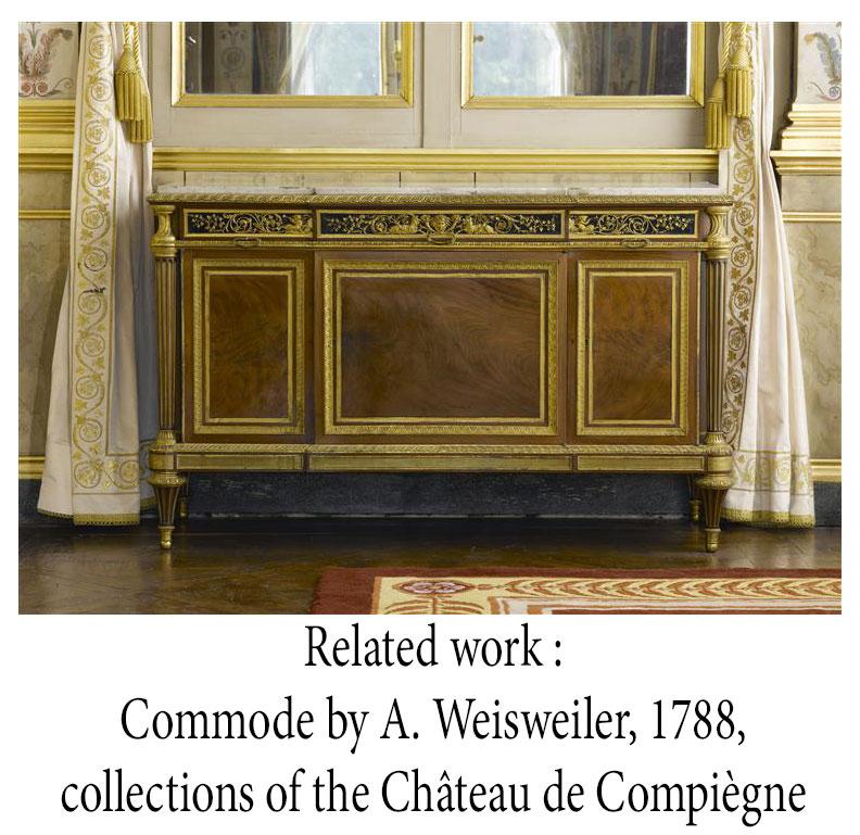 F. Schmit, Louis XVI style Commode, France, circa 1876 For Sale 7