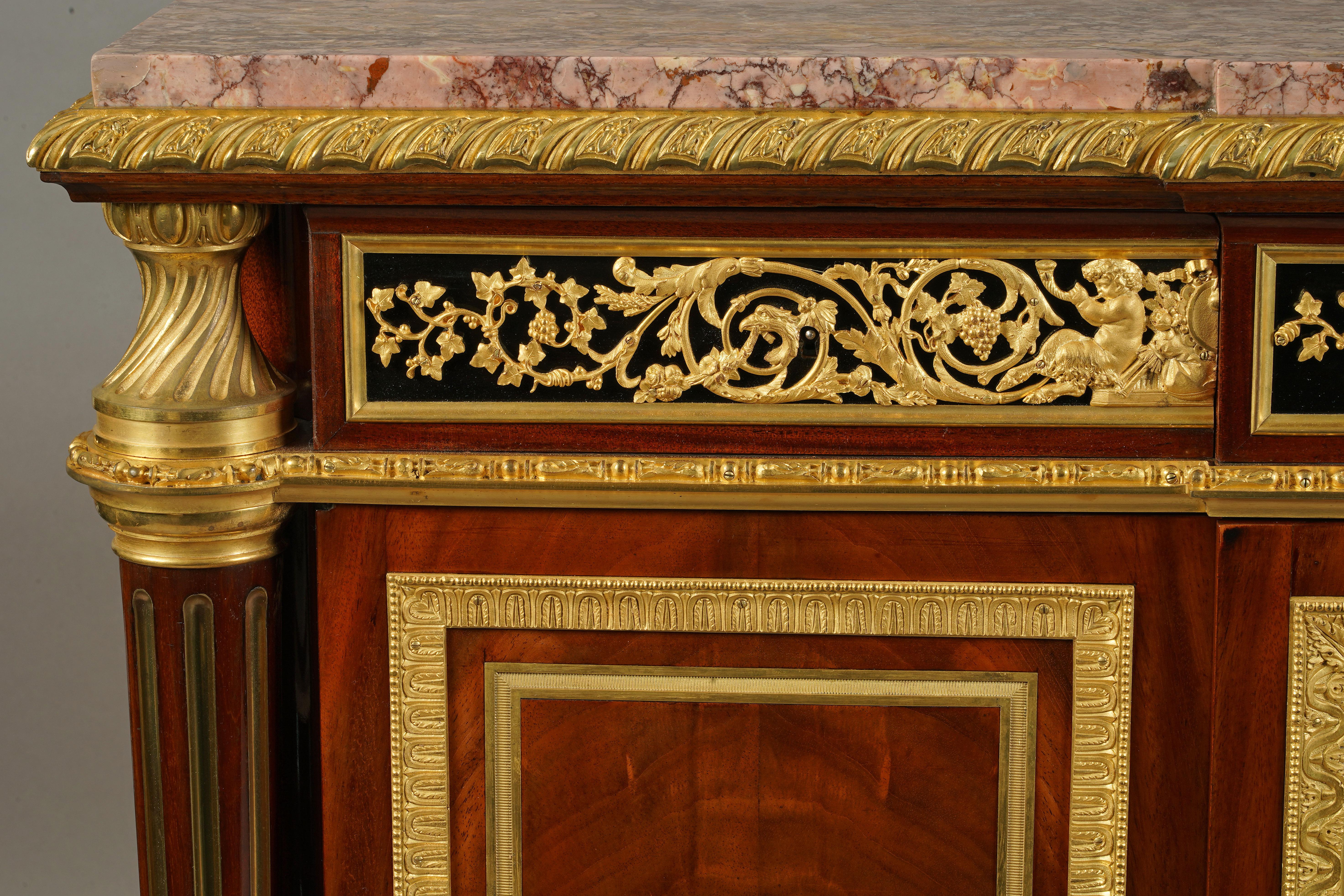 F. Schmit, Louis XVI style Commode, France, circa 1876 For Sale 1