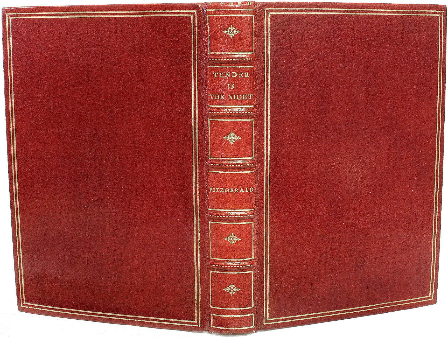 American F. Scott Fitzgerald. Tender Is the Night - in a Fine Full Leather Binding!