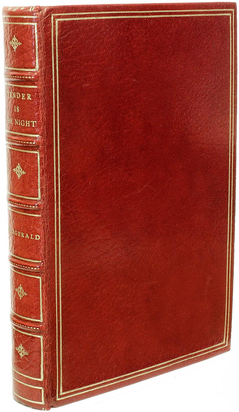Mid-20th Century F. Scott Fitzgerald. Tender Is the Night - in a Fine Full Leather Binding!