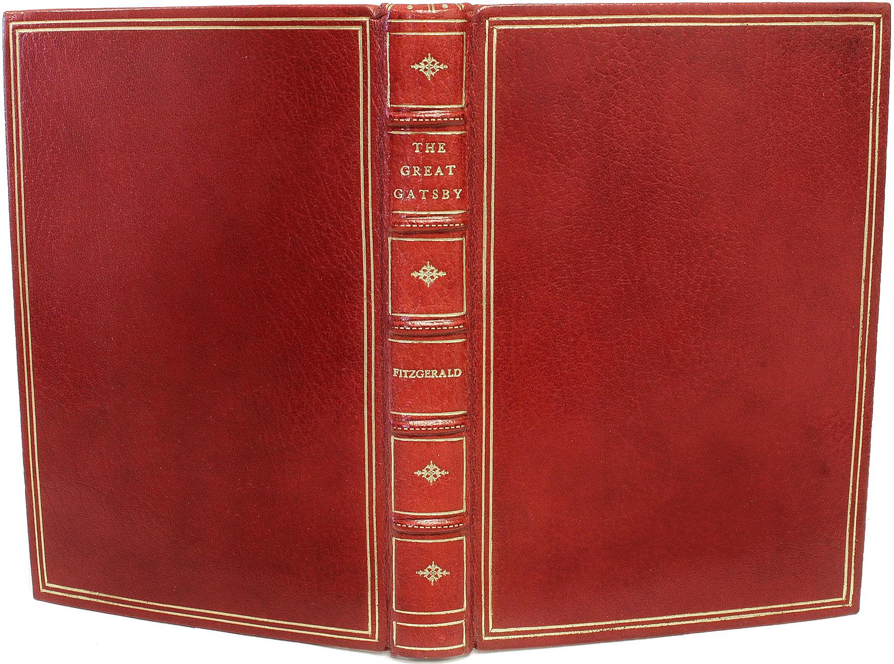 F. Scott Fitzgerald. the Great Gatsby, in a Fine Full Leather Binding! In Good Condition In Hillsborough, NJ