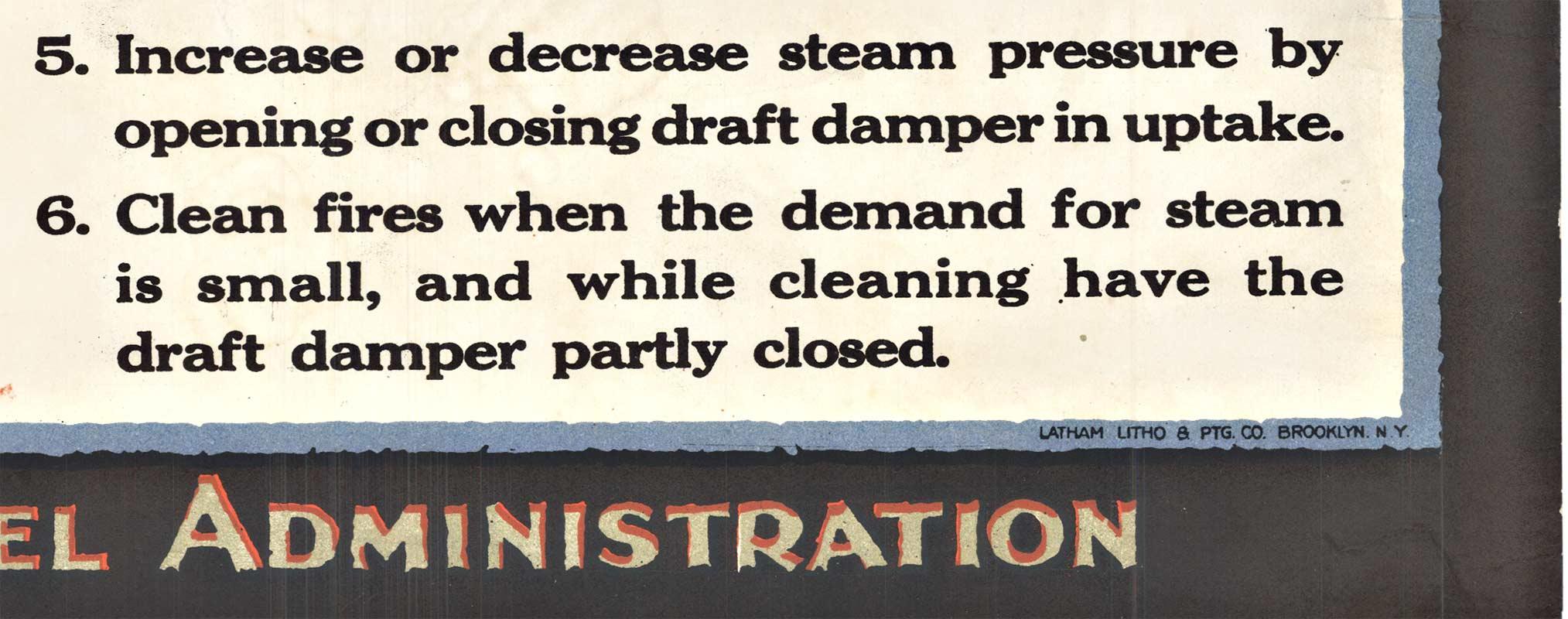 Original Uncle Sam Needs that Extra Shovelful (of Coal) Vintage-Plakat (Amerikanischer Realismus), Print, von F. Sindelar