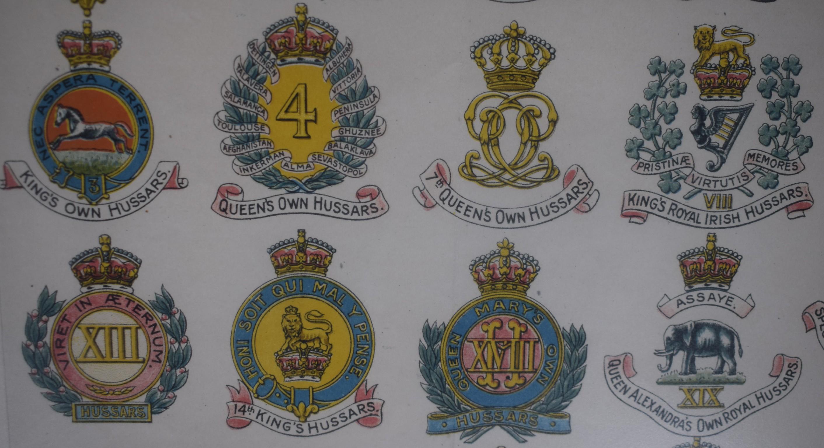 Badges Of The Calvary Regiments Of The British Army Drawn For The Boys Own Paper en venta 2