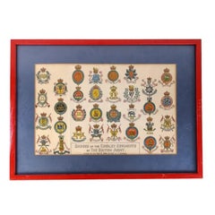 Badges Of The Calvary Regiments Of The British Army Drawn For The Boys Own Paper