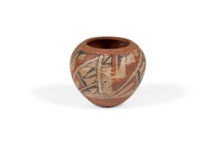 F. Toya Jemez Native American Hand Made Small Clay Pot