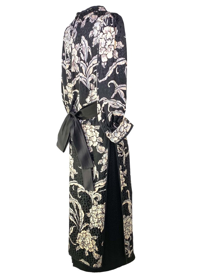 F/W 1977 Yves Saint Laurent Haute Couture 'Les Chinoises' Documented Dress Set For Sale 6