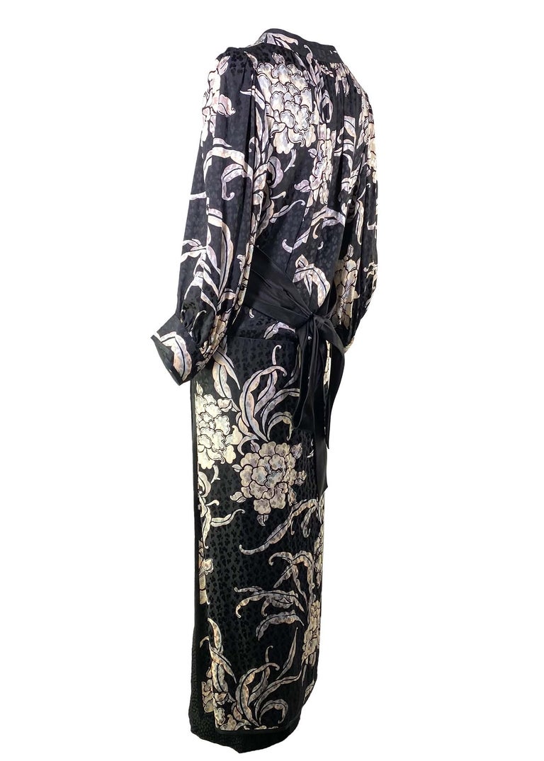 F/W 1977 Yves Saint Laurent Haute Couture 'Les Chinoises' Documented Dress Set For Sale 2