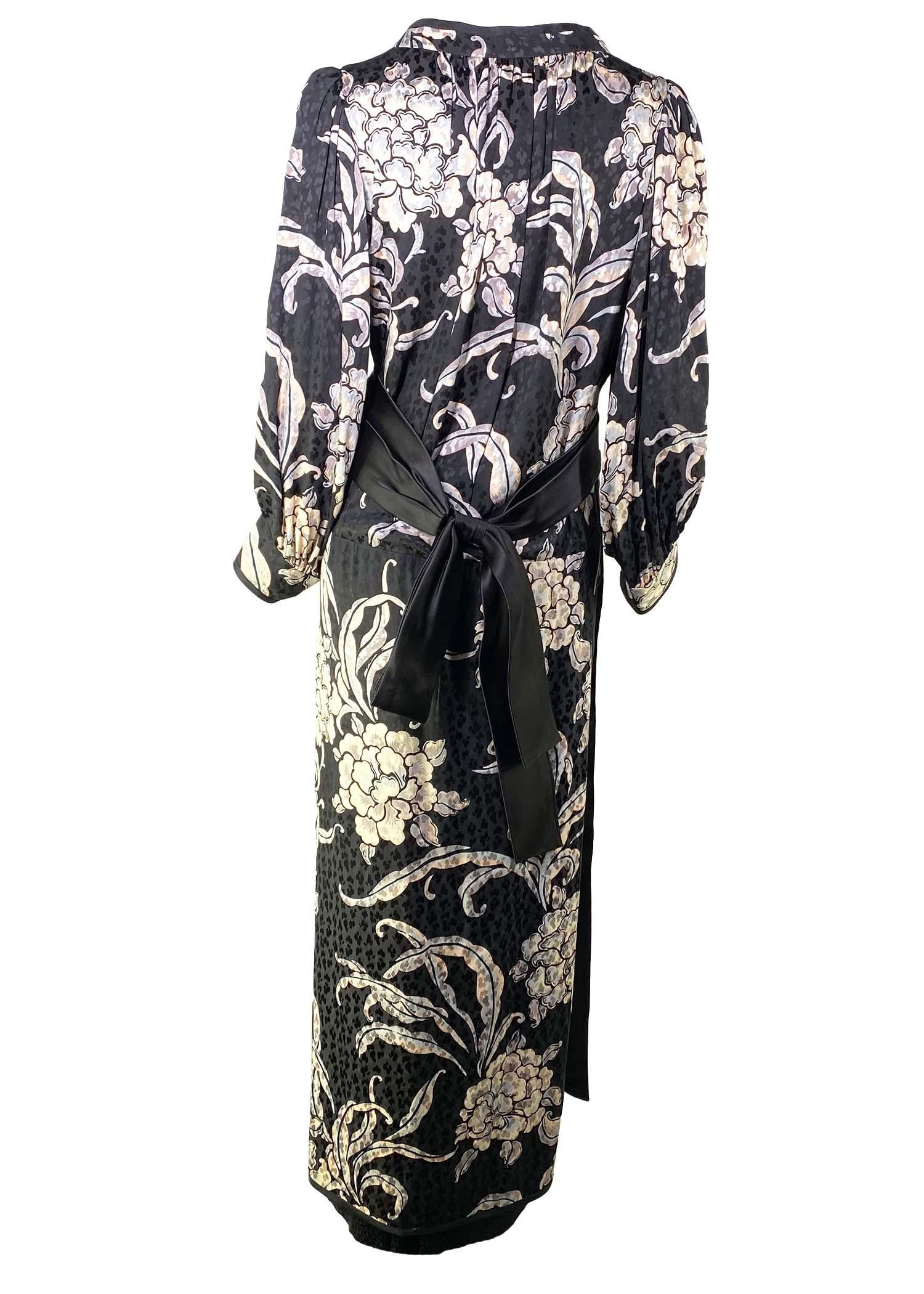 F/W 1977 Yves Saint Laurent Haute Couture 'Les Chinoises' Documented Dress Set For Sale 2