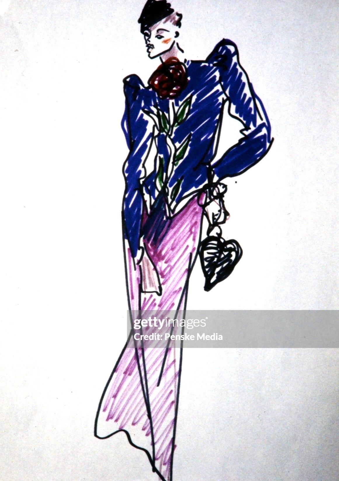 Presenting a truly incredible purple velvet Yves Saint Laurent Haute Couture evening jacket, designed by Yves Saint Laurent. From the Fall/Winter 1978 collection, this gorgeous jacket debuted on the season's runway and was also highlighted in the ad
