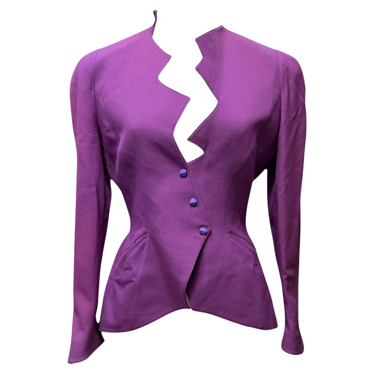 Chemise Thierry Mugler à Carreaux Roses - Taille 40 - Coton - Excellent état - Professionnel
