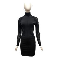 F/W 1991 Azzedine Alaia Dress Sheer Sides